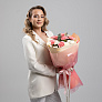 Букет с диантусами микс  1